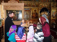 Воспитанники школы-интерната побывали в православном храме