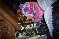 Более тысячи человек поклонились частице нешвенного Хитона Господа в Северодвинском благочинии