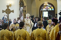 Представители Архангельской епархии участвовали в патриаршей Литургии с сурдопереводом