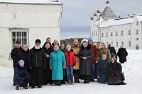 Прихожане Свято-Воскресенского храма посетили древнюю обитель Архангельской земли