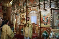 Литургию с сурдопереводом совершили в храме Воскресения Христова в Северодвинске