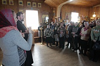 Экскурсия для людей с ограниченными возможностями прошла в Воскресенской церкви г. Северодвинска