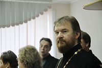 Священника Валерия Суворова наградили медалью УМВД России по Архангельской области